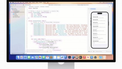 苹果 Xcode 16 首个 Beta 版发布，AI 代码补全最少需 16GB 内存