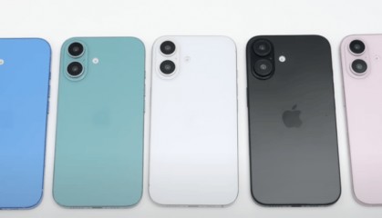 苹果 iPhone 16 机模上手，全新设计 多彩配色