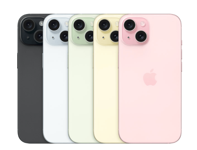 苹果 iPhone 16 机模上手，全新设计 多彩配色
