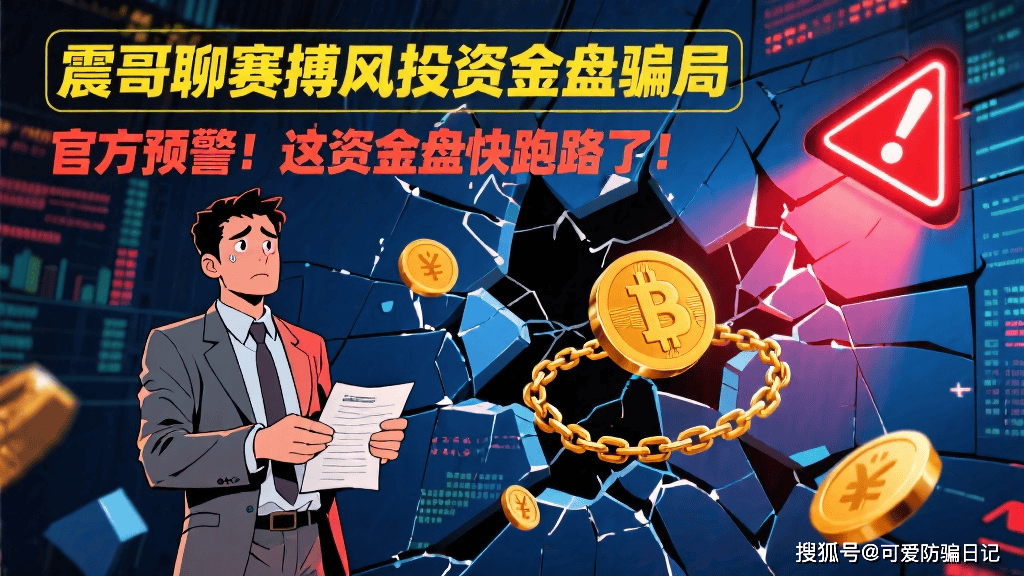 震哥聊赛搏风投资金盘骗局：官方预警！这资金盘快跑路了！