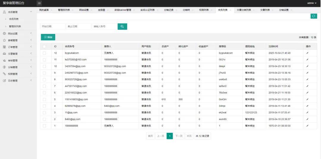 聚享值虚拟币养成+算力节点源码/带文本教程,白嫖的免费源码!